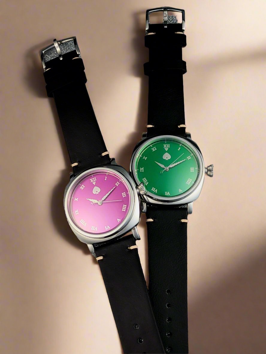 Dress Code - Automatic Watch in Magenta