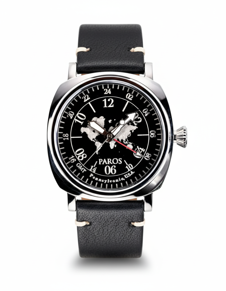 Atlas GMT - Automatic Watch Black Band