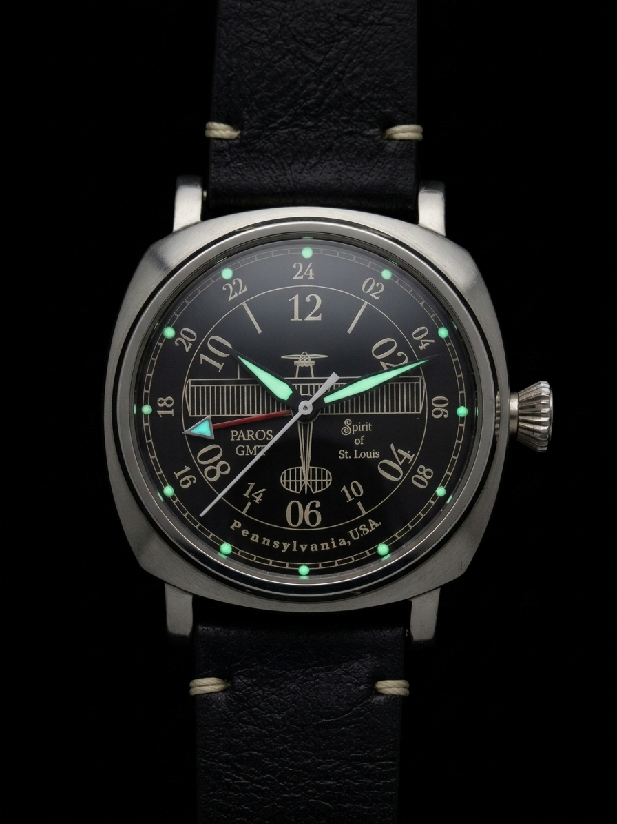 Transatlantic GMT Spirit of St. Louis - Automatic Watch