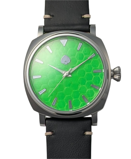 Honeycomb - Automatic Watch Green Dial