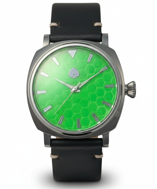 Honeycomb - Automatic Watch Green Dial