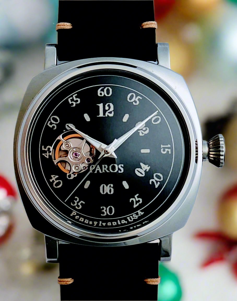 Balans - Open Heart Automatic Watch Black Band