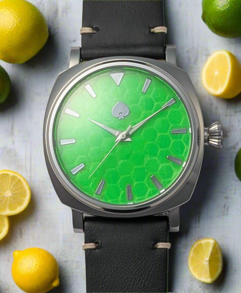 Honeycomb - Automatic Watch Green Dial