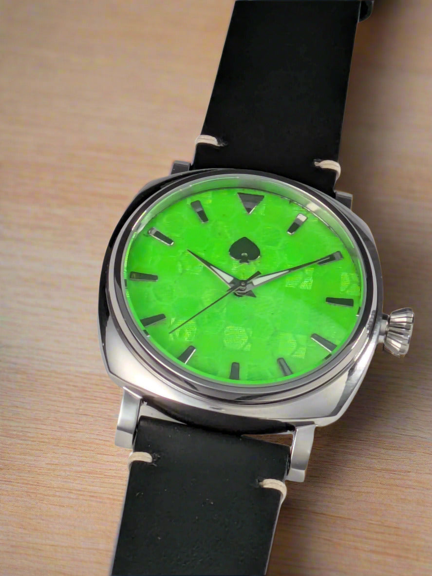 Honeycomb - Automatic Watch Green Dial