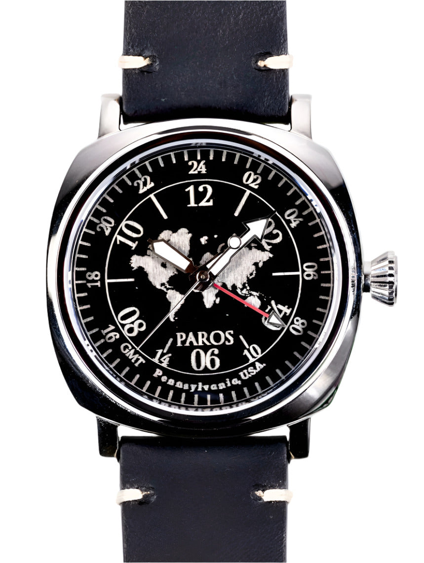 Atlas GMT - Automatic Watch Black Band