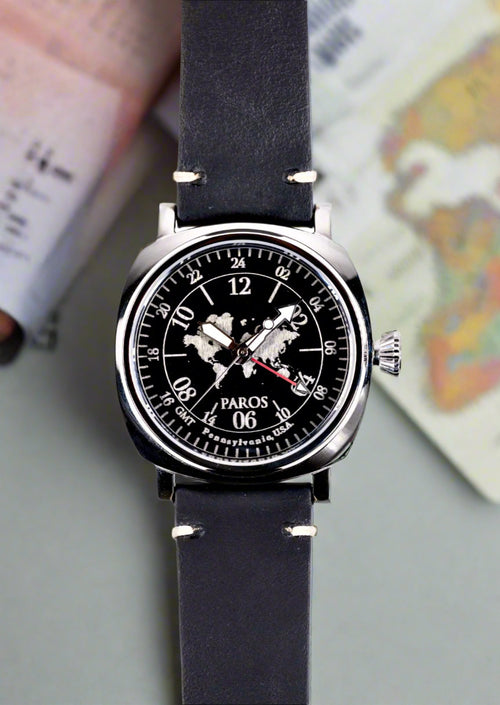 Atlas GMT - Automatic Watch Black Band