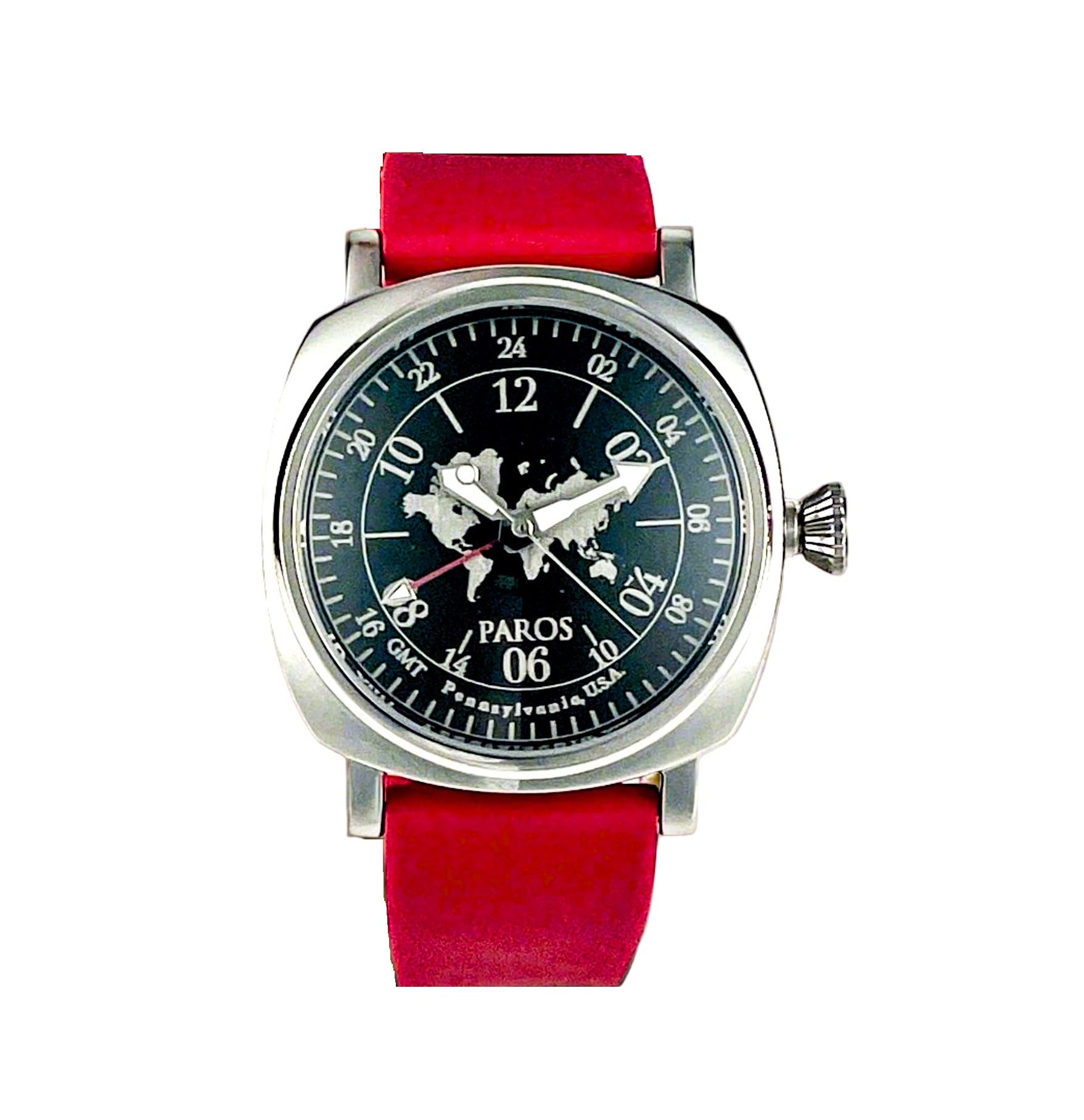 PAROS Atlas GMT NH34A sapphire crystal USA made
